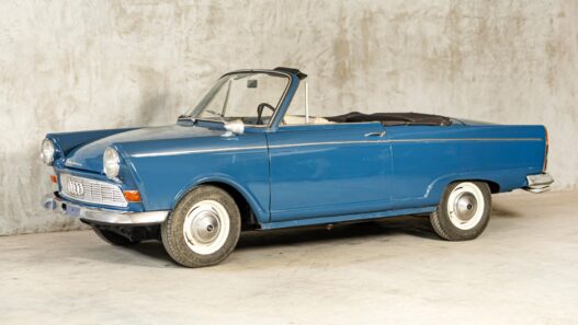 Auto Union DKW F12 - dwusuwowe cabrio z lat 60. XX w.
