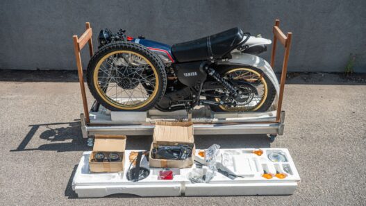 Yamaha XT500 z lat 80. - fabrycznie nowa, w oryginalnej skrzyni