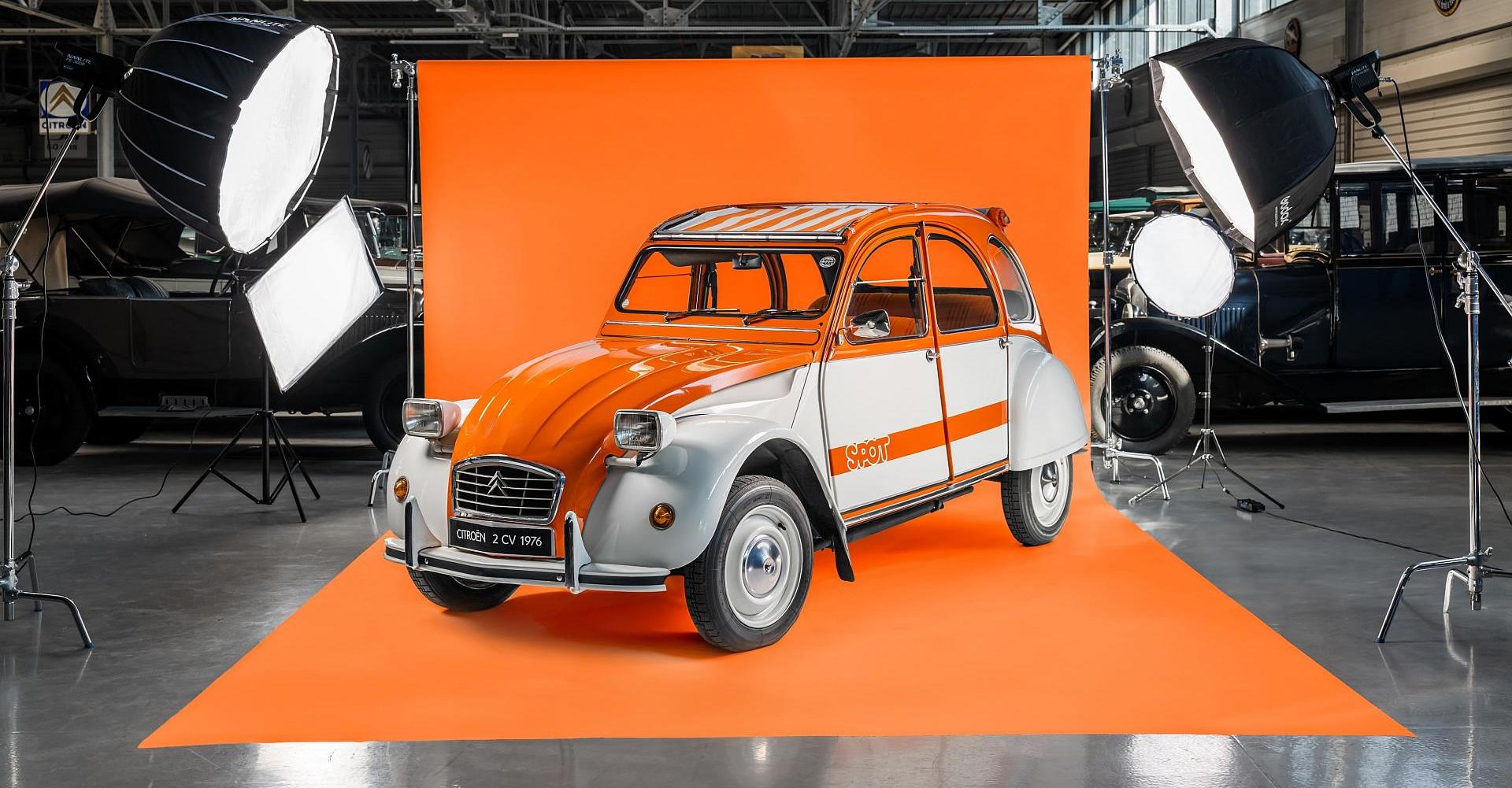 Pomarańczowa ikona - Citroën 2CV Spot i początek ery edycji limitowanych