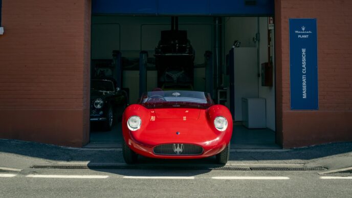 Certyfikat autentyczności dla Maserati 200S