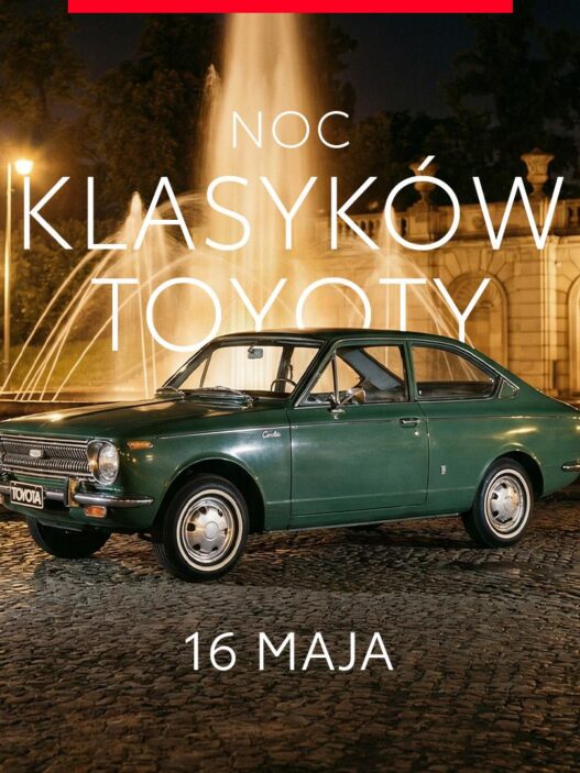 Noc Klasyków Toyoty w całej Polsce - zobacz legendy na żywo