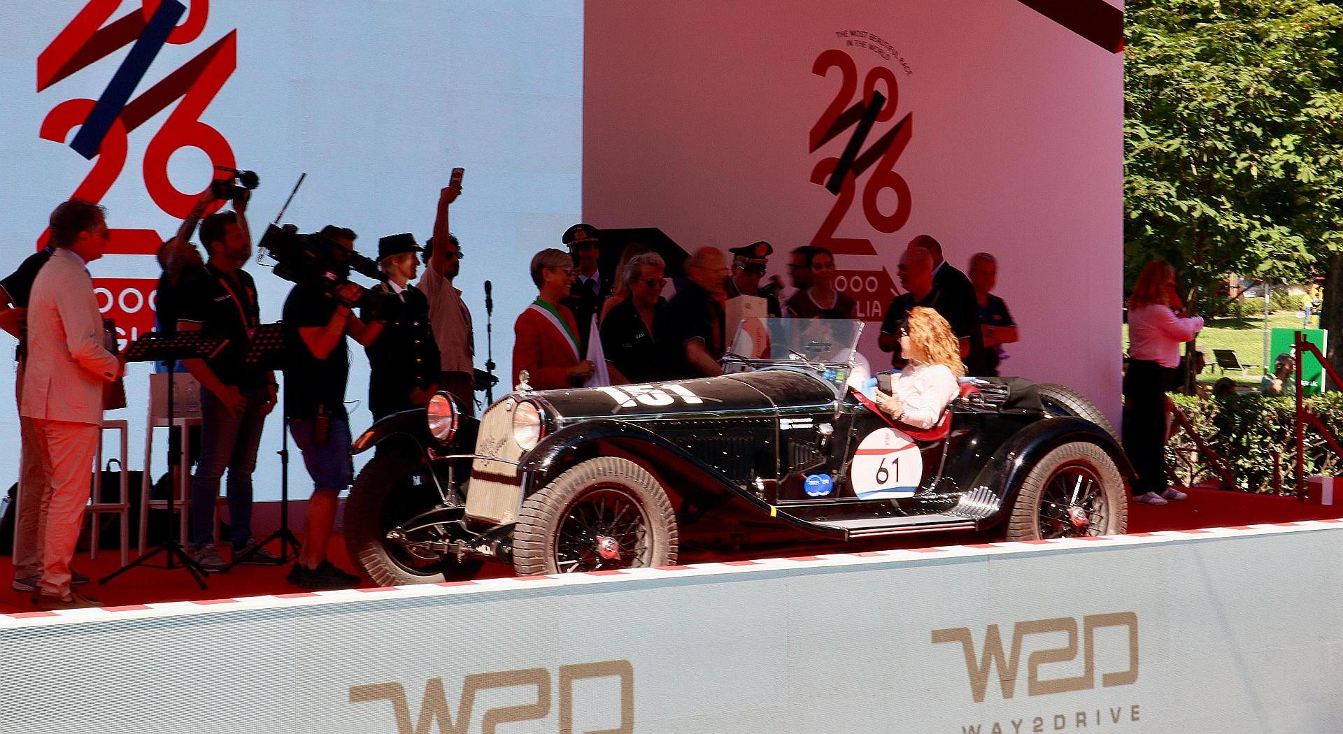 Alfa Romeo ponownie triumfuje w rajdzie 1000 Miglia