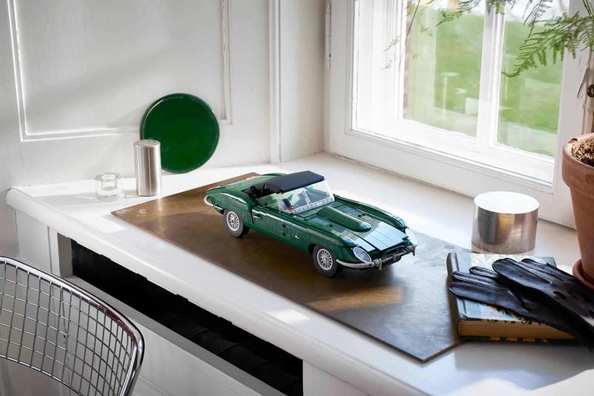 Jaguar E-Type z klocków LEGO. Klasyczna ikona w kolekcjonerskim wydaniu