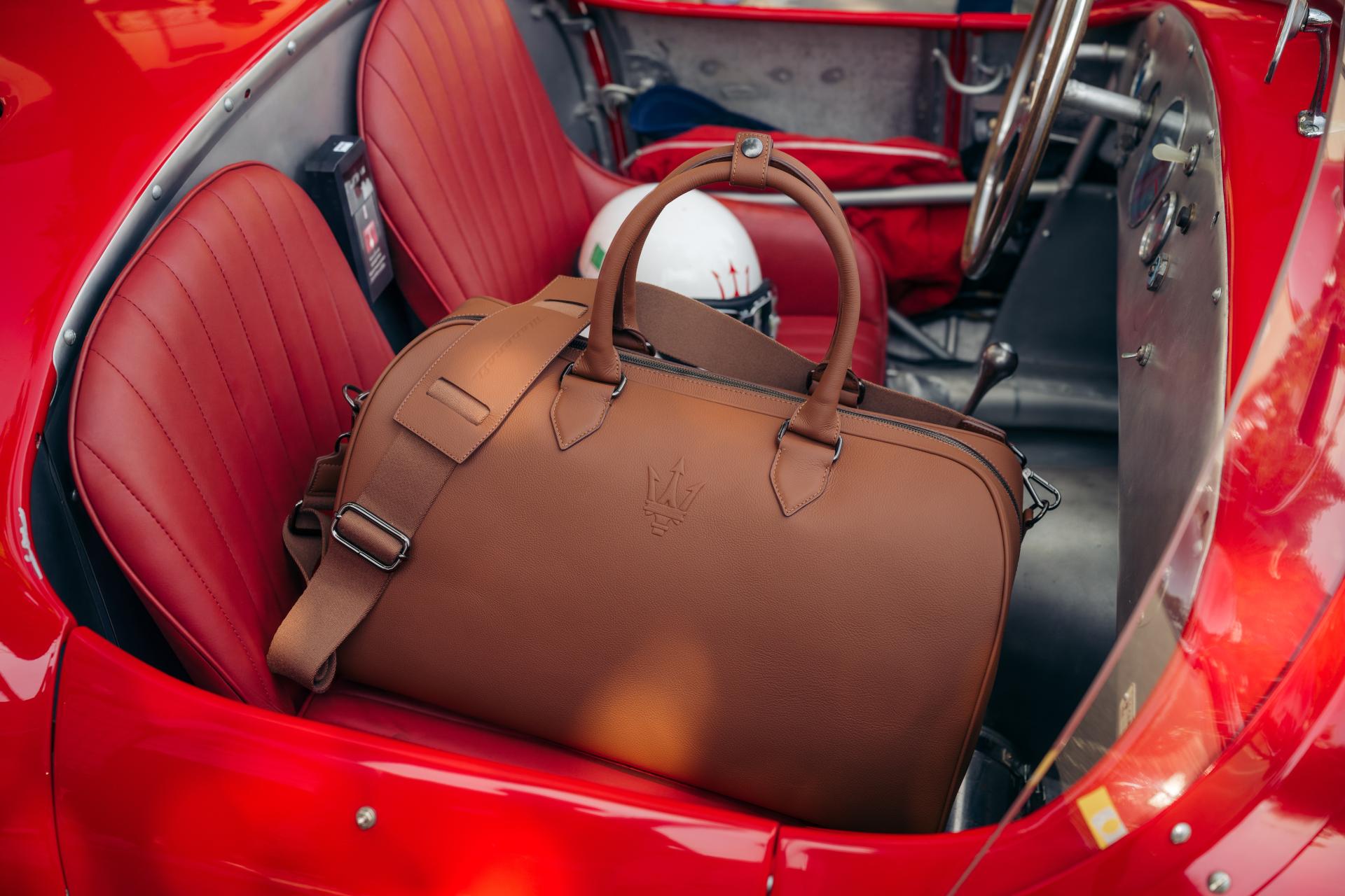 Maserati Weekend Bag - luksusowa torba inspirowana 100 latami włoskiej motoryzacji