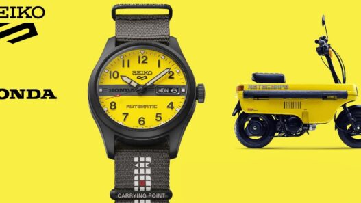 Seiko 5 Sports i Honda MOTOCOMPO - spotkanie dwóch ikon kompaktowego designu